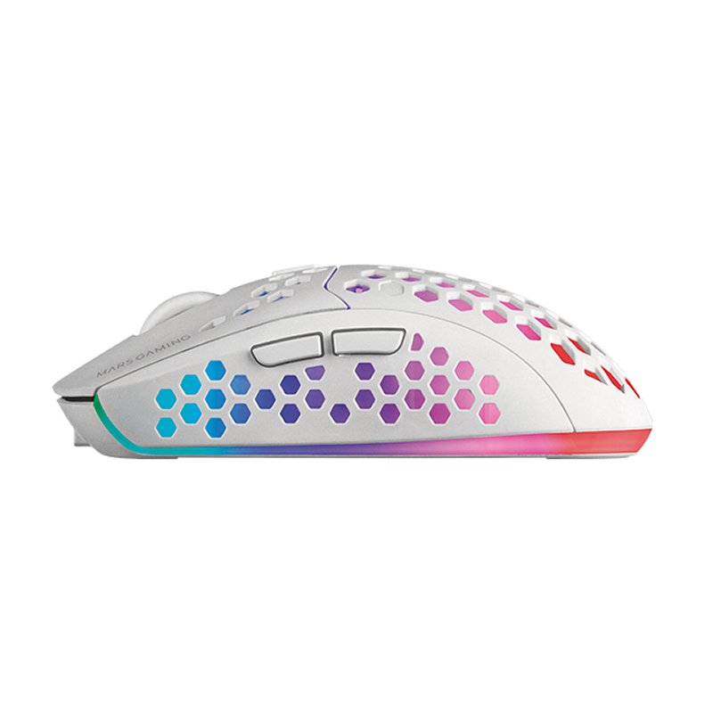 Mars Gaming Raton Inalambrico Mmw3 79g White